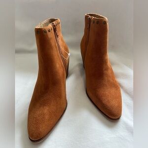 Lucky brand suede booties